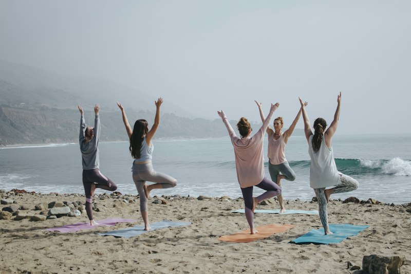 Yoga session
